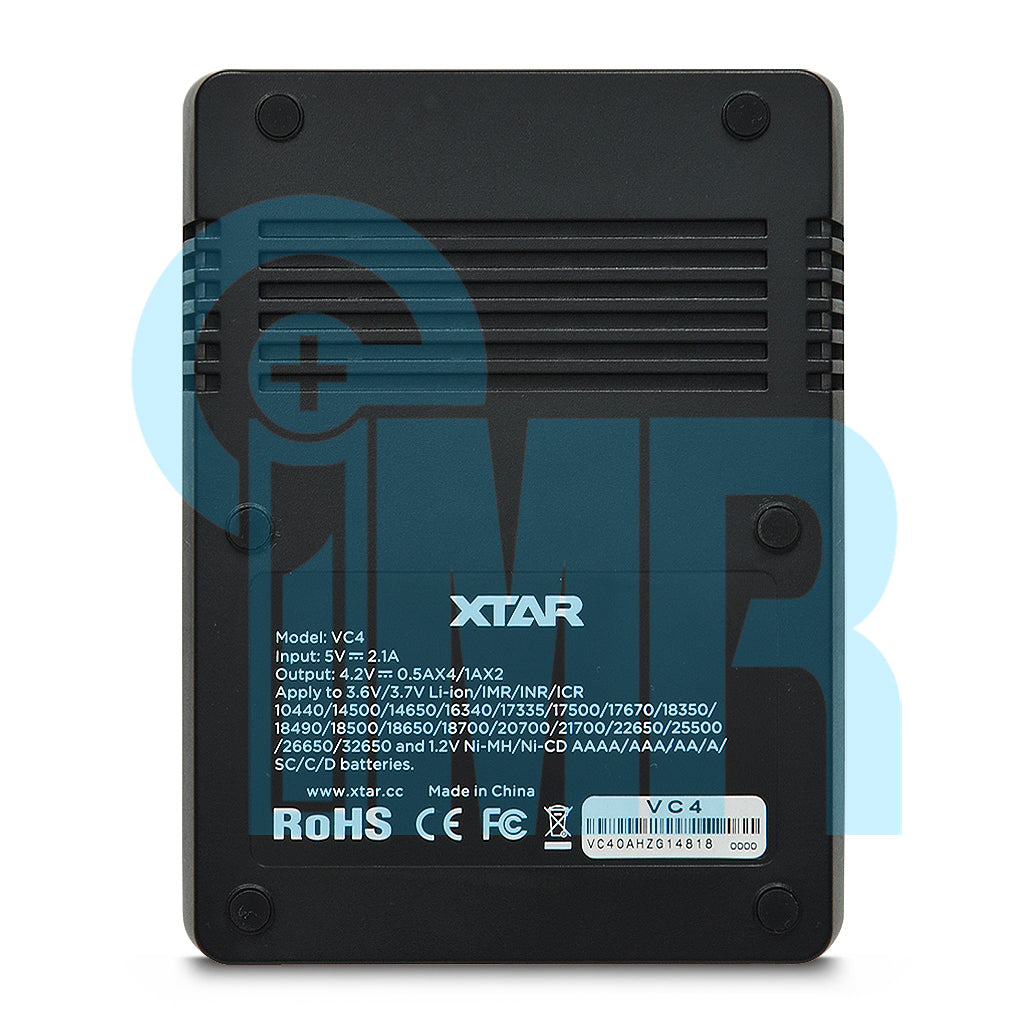 XTAR VC4 4 Channel Digital Battery Charger