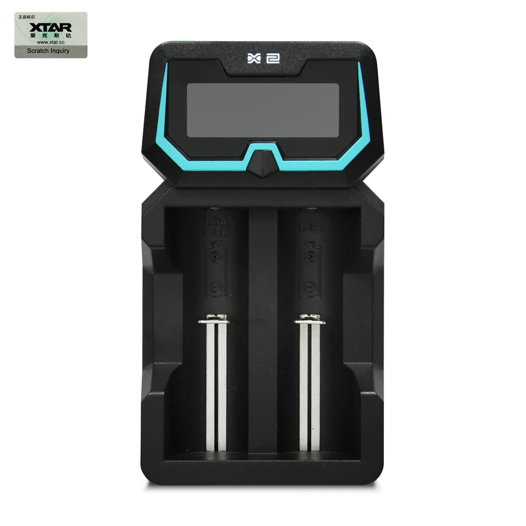 XTAR X2 2 Channel Digital Battery Charger